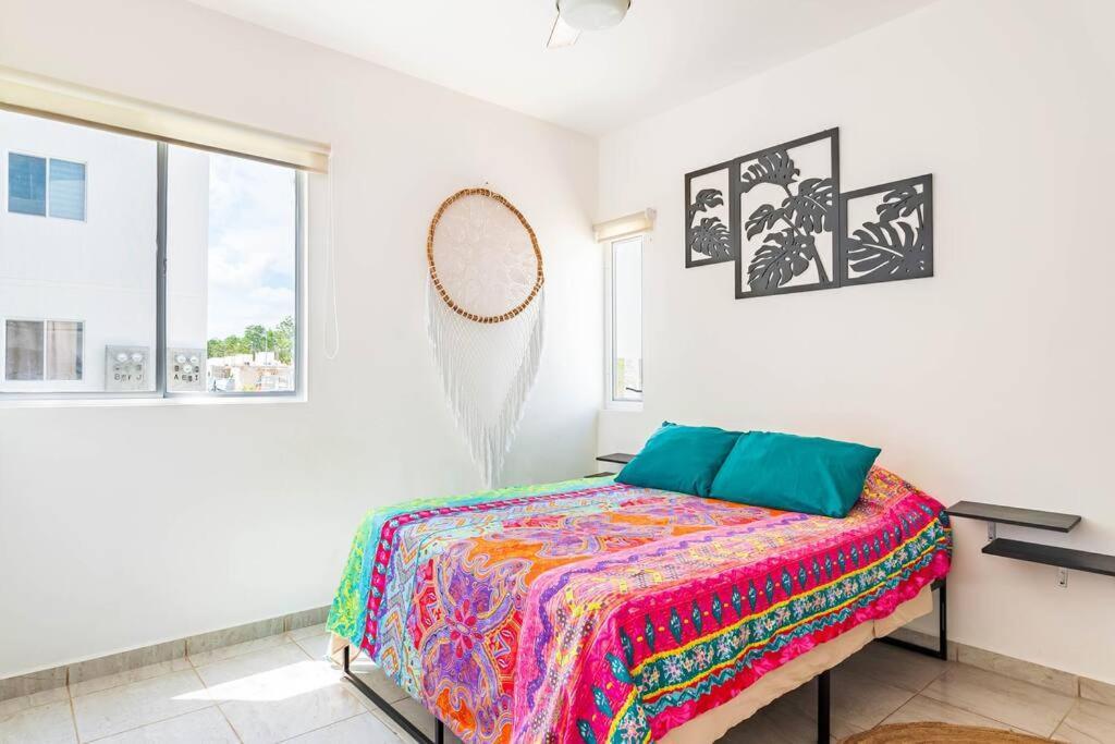 Lovely Cozy Apt W/Pool 2 Bedrooms. Great Location! Puerto Morelos Exterior foto